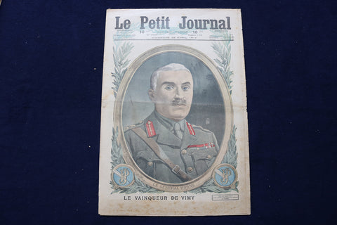 1917 APR 29 LE PETIT JOURNAL SUPPLEMENT ILLUSTRE MAGAZINE - GEN. HORNE - NP 8807