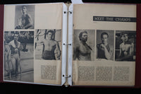 1950'S PHOTOPLAY MAGAZINE PIN-UPS SCRAPBOOK - E 24894