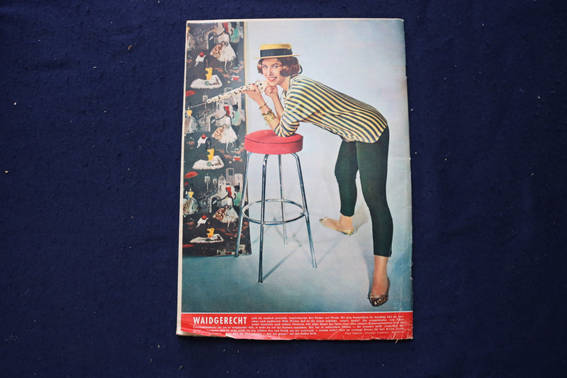 1959 MAY 12 FILM REVUE MAGAZINE - ELIZABETH TAYLOR - GERMAN COVER - E 23644