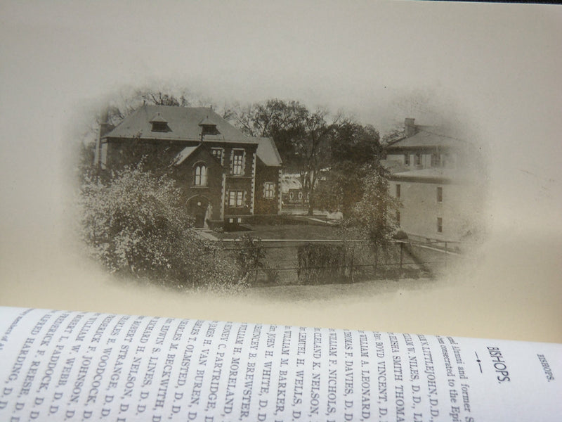1909 BERKELEY DIVINITY SCHOOL CATALOGUE - MIDDLETOWN, CONNECTICUT - J 6192