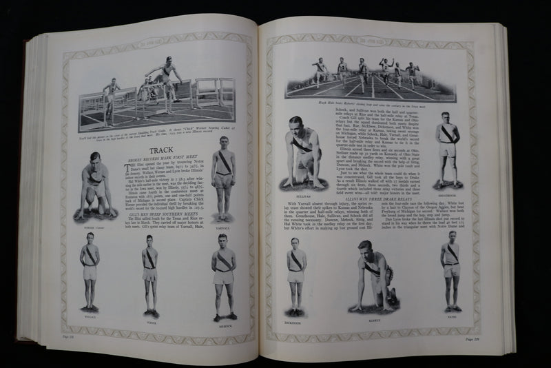 1928 THE ILLIO UNIVERSITY OF ILLINOIS YEARBOOK - URBANA-CHAMPAIGN, IL - YB 3533