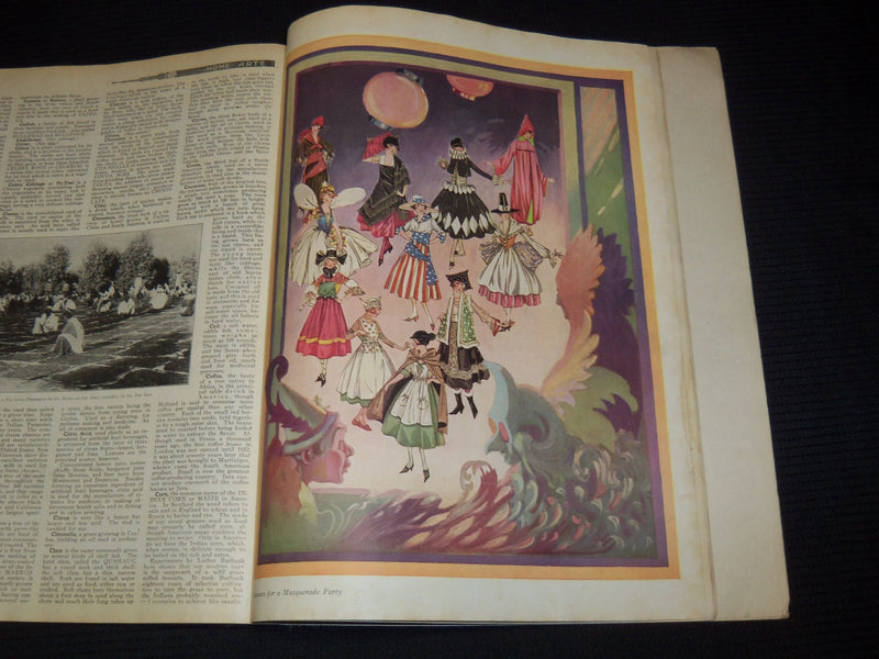 1922 HOME ARTS & ENTERTAINMENT SUPPLEMENT - WOMAN'S WEEKLY MAGAZINE - KD 7985
