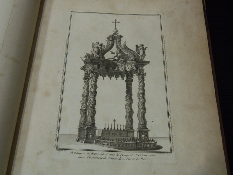 1763 DUMONT DETAILS D’ARCHITECTURE DE LA BASILIQUE ST. PIERRE VOLUME - Z 270