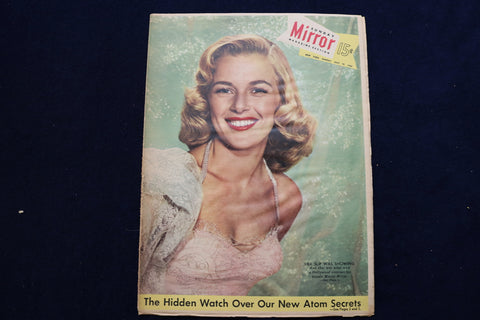 1953 JULY 19 NY MIRROR MAGAZINE - MARJIE MILLAR COVER - E 22510