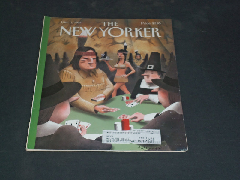 1997 DECEMBER 1 THE NEW YORKER MAGAZINE - ILLUSTRATED COVER - NY 1915