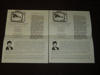 1980'S BILLIE MAHONEY DANCER NEWSLETTERS & HANDWRITTEN NOTE TO GETZ - J 5458