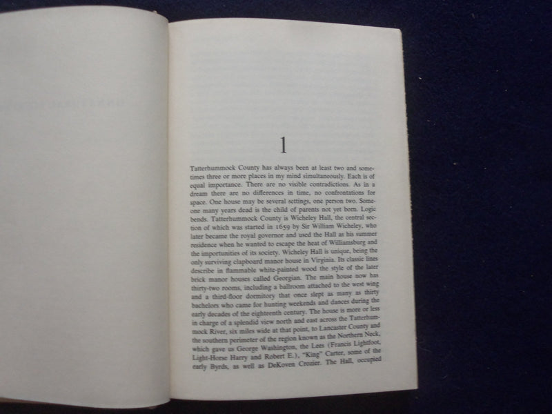 1979 UNNATURAL SCENERY HARDCOVER BOOK - INSCRIBED BY VINCENT CANBY- KD 8387