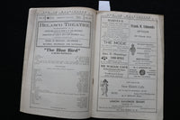 1913 DECEMBER 1 THE BLUE BIRD PROGRAM - BELASCO THEATRE - K 1952