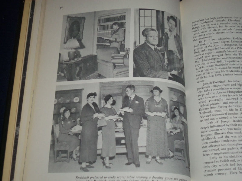 1967 THE CLEVEAND ORCHESTRA BOOK BY ROBERT C. MARSH - GREAT PHOTOS - KD 910U