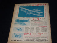 1936 JANUARY AIR TRAILS MAGAZINE - THE FLYING SKULL COVER - E 7074