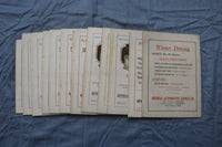 1927-1930 LANCASTER MOTORIST MAGAZINE - LOT OF 12 - O 3737