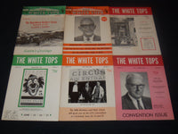 1963-1968 THE WHITE TOPS MAGAZINE LOT OF 34 ISSUES - CIRCUS - O 3688