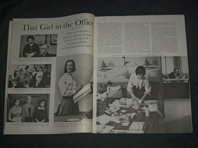 1961 APRIL 29 THE SATURDAY EVENING POST MAGAZINE - ILLUSTRATED COVER - SP 2481V