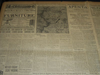 1905 NOVEMBER 27 THE BOSTON HERALD NEWSPAPER - 16 DEAD IN TRANI CRASH - BH 266