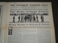 1902 MARCH 8 THE SATURDAY EVENING POST MAGAZINE - ILLUSTRATED COVER- SP 1032