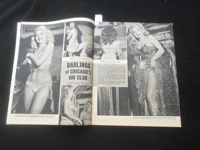 1950 DECEMBER LAFF MAGAZINE - JEAN WILLIAMS COVER - VARGA GIRL INSIDE - J 7789