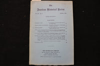 1935 JANUARY THE AMERICAN HISTORICAL REVIEW QUARTERLY SOFTCOVER BOOK - K 2915