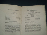 1888 JANUARY 24 MERCHANT TAILORS NATIONAL EXCHANGE CONVENTION PROGRAM - J 4227