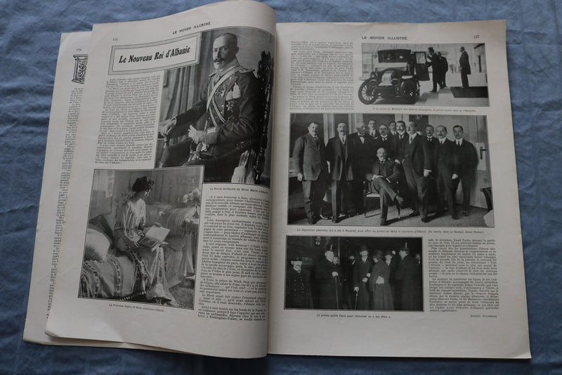 1914 FEB 28 LE MONDE ILLUSTRE MAGAZINE - GUILLAUME ROLLAND - FRENCH - NP 8432