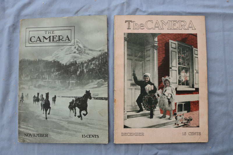 1909-1916 THE CAMERA MAGAZINE - LOT OF 18 - O 3836