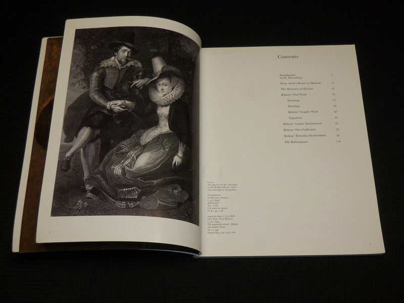 1990 THE RUBENS HOUSE - ANTWERP SOFTCOVER BOOK BY PAUL HUVENNE - R 714N