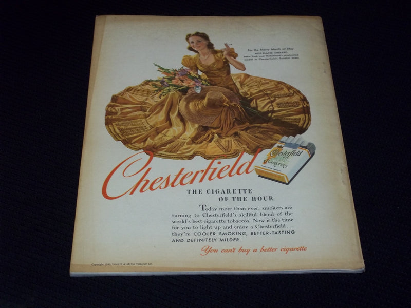 1940 MAY MOVIE MIRROR MAGAZINE - SHIRLEY TEMPLE FRONT COVER - E 15350