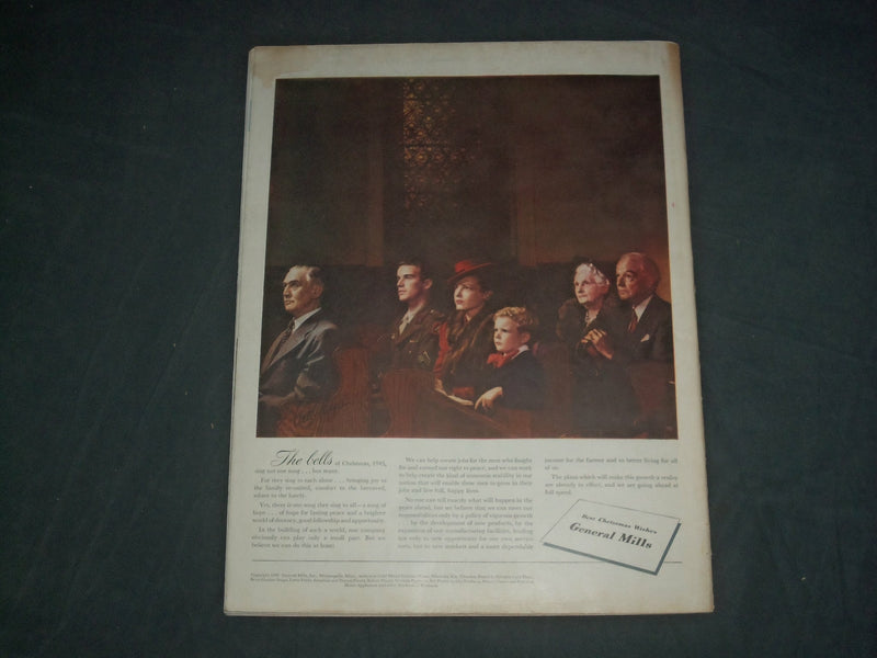 1945 DEC 29 THE SATURDAY EVENING POST MAGAZINE -NORMAN ROCKWELL COVER - SP 2477C