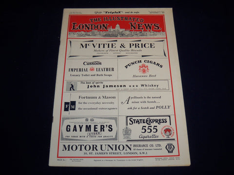 1955 SEPTEMBER 3 ILLUSTRATED LONDON NEWS MAGAZINE - GENERAL FRANCHI - E 8019