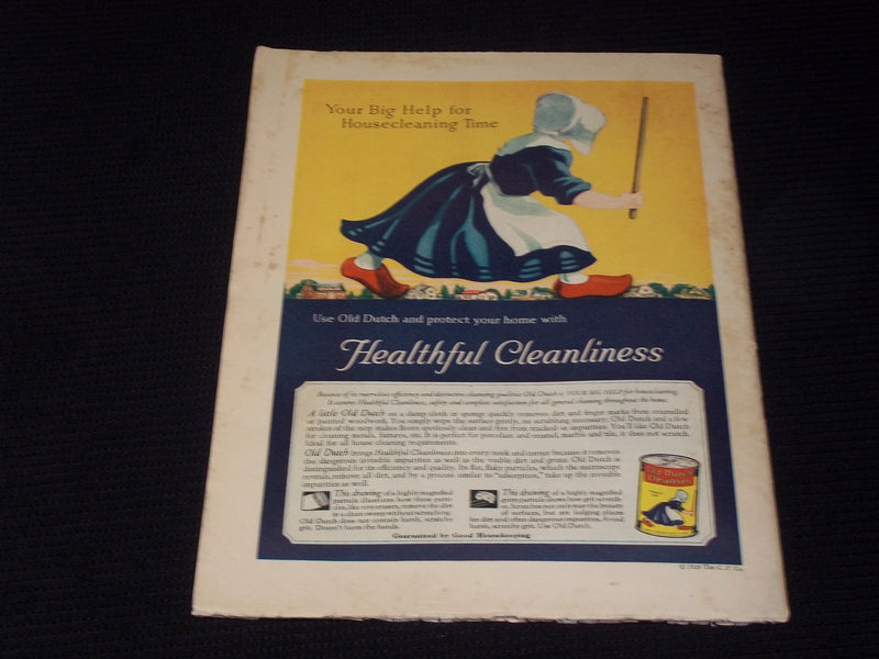 1929 MAY PEOPLE'S HOME JOURNAL MAGAZINE NICE FRONT COVER & FASHION - E 3759