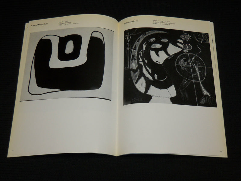 1973 AMERIKANISCHE ABSTRAKTE MALEREI GERMAN SOFTCOVER BOOK - J 6951