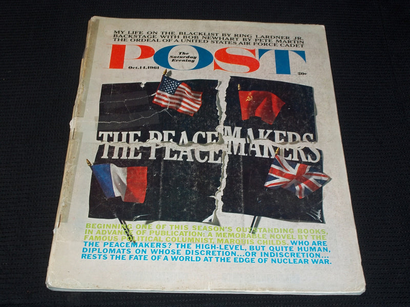 1961 OCTOBER 14 THE SATURDAY EVENING POST MAGAZINE - THE PEACE MAKERS - E 5854