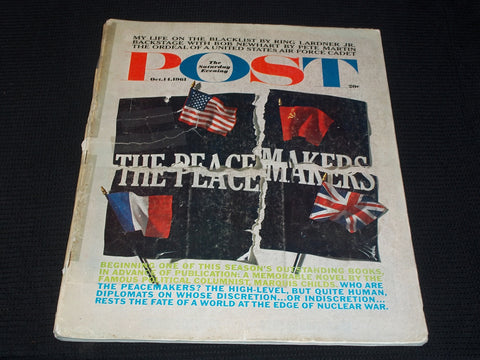 1961 OCTOBER 14 THE SATURDAY EVENING POST MAGAZINE - THE PEACE MAKERS - E 5854