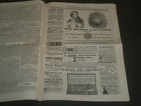 1880 JANUARY 1 THE AGENTS' HERALD NEWSPAPER - PHILADELPHIA - NICE ADS - NP 4250