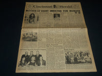 1963 AUGUST 17 CINCINNATI HERALD - MAKE RESERVATIONS FREEDOM TRAIN- NP 4398