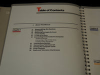 1980'S COMPUTER MANUALS LOT OF 2 - APPLE - SPIRAL BOUND - #50