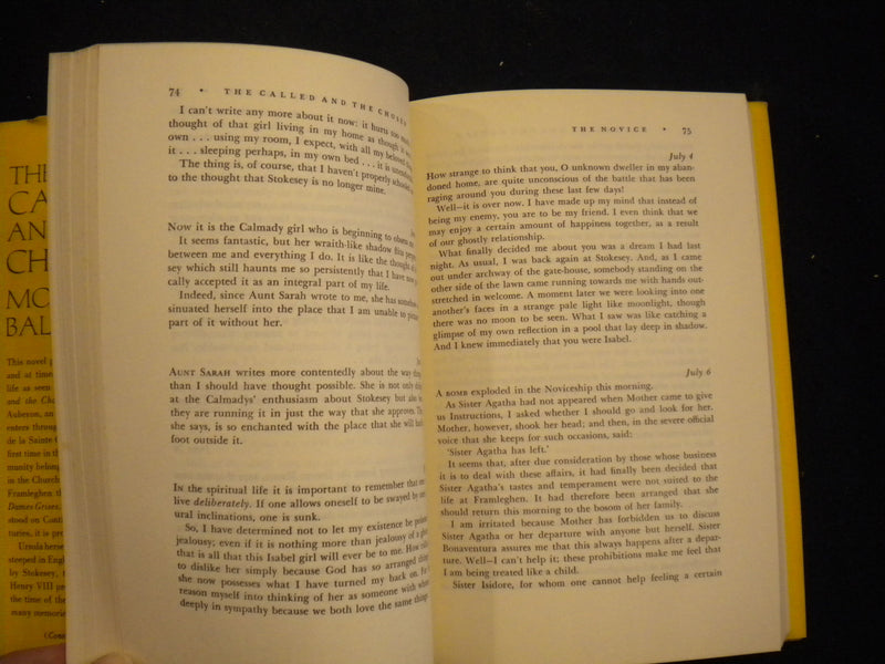 1957 THE CALLED AND THE CHOSEN HARDCOVER BOOK BY MONICA BALDWIN - KD 8141