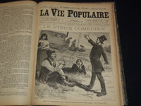 1885 JANUARY-MARCH LA VIE POPULAIRE FRENCH MAGAZINE BOUND VOLUME - R 89A