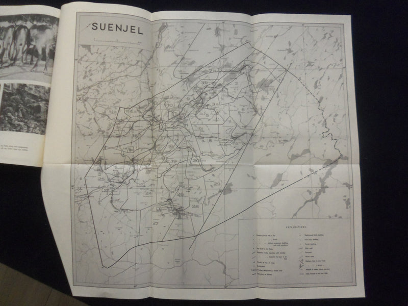 1982 THE SKOLT LAPP COMMUNITY SUENJELSIJD HARDCOVER BOOK - KARL NICKUL - KD 8851