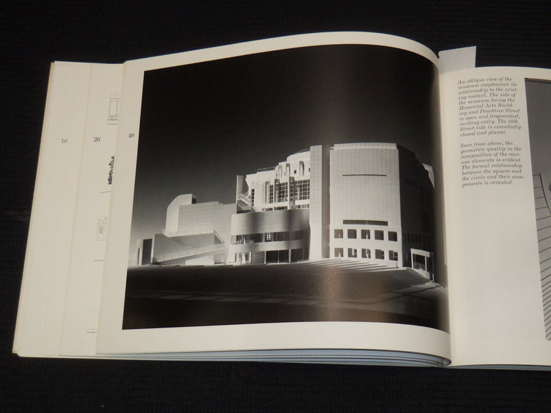 1983 HIGH MUSEUM OF ART - THE NEW BUILDING SOFTCOVER BOOK - NICE PHOTOS - K 2157