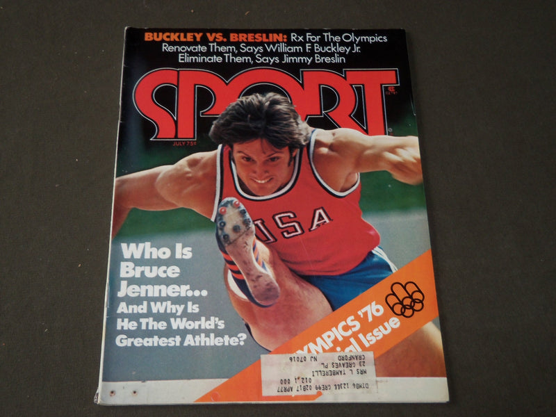 1976 JULY SPORT MAGAZINE - BRUCE JENNER COVER - CW 437