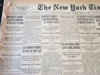 1926 APRIL 15 NEW YORK TIMES - AMUNDSEN'S AIRSHIP SAILS FOR LENINGGRAD - NT 5588