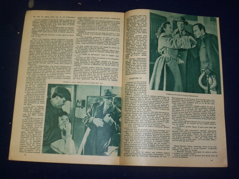 1953 MAY 12 FILM COMPLET MAGAZINE - JOEL MC CREA COVER - FRENCH - B 6531