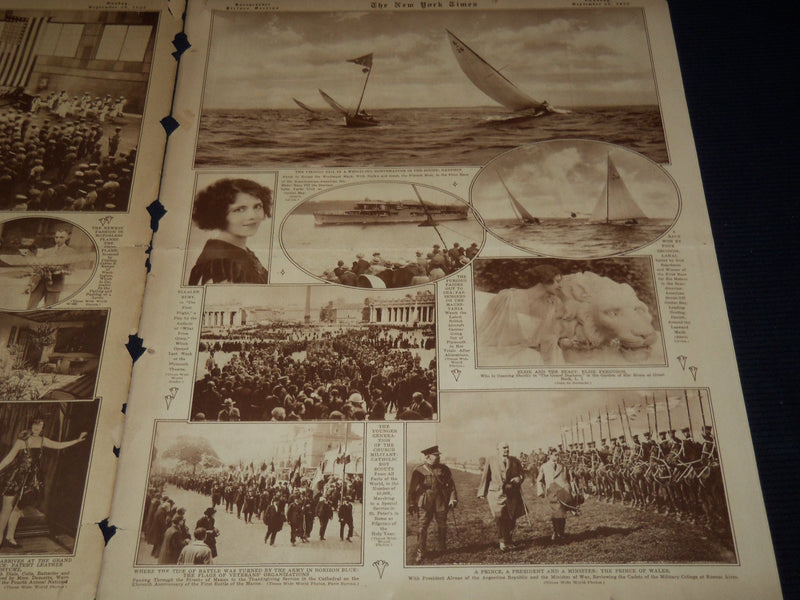 1925 SEPTEMBER 20 NOV NEW YORK TIMES PICTURE SECTION - JIMMIE WALKER - NT 9491