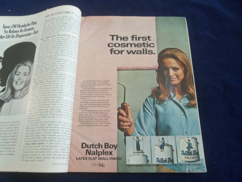 1968 MAY BETTER HOMES AND GARDENS MAGAZINE - NICE COVER, PHOTOS & ADS - ST 4628Q