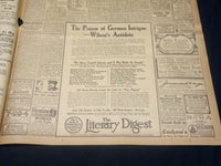 1917 JUNE 23 NEW YORK TIMES NEWSPAPER - MARCONI TELLS NEW WAR HISTORY - NT 7806
