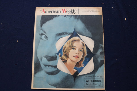 1960 JULY 31 AMERICAN WEEKLY MAGAZINE - JOAN CRAWFORD ARTICLE - E 23054
