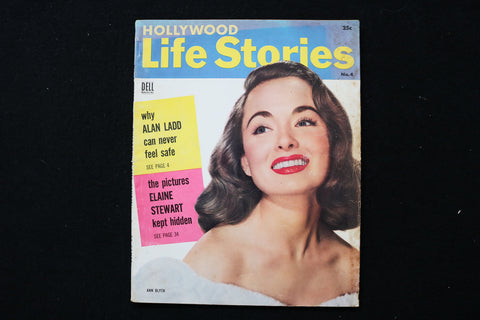 1954 HOLLYWOOD LIFE STORIES MAGAZINE - ANN BLYTH COVER - E 24316