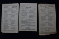 1897-1898 BOSTON MUSIC HALL PROGRAMS - LOT OF 19 - R. MARRINER FLOYD - K 1634