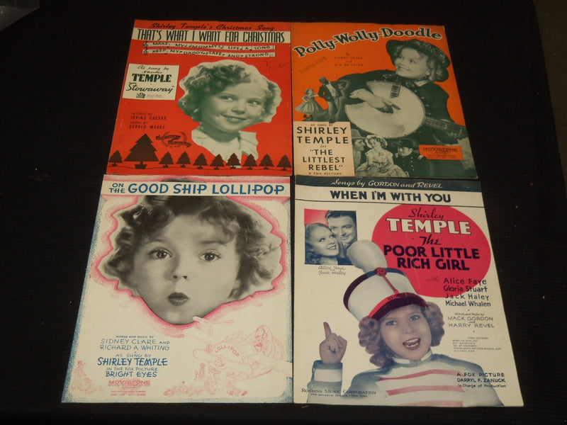 SHIRLEY TEMPLE EPHEMERA LOT - 15 PIECES - O 1811