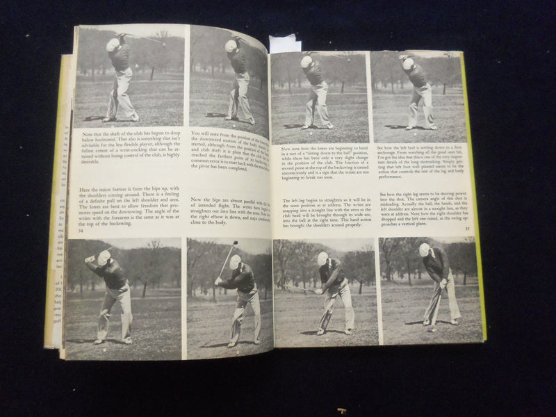1952 SAM SNEAD HOW TO PLAY GOLF HARDCOVER BOOK - KD 8341